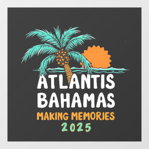 Autocollant Pour Fenêtre Atlantis Bahamas Faire des souvenirs 2025