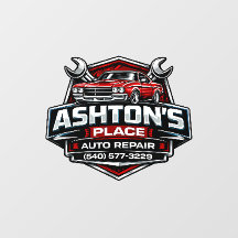 Autocollant de fenêtre Ashton's Place
