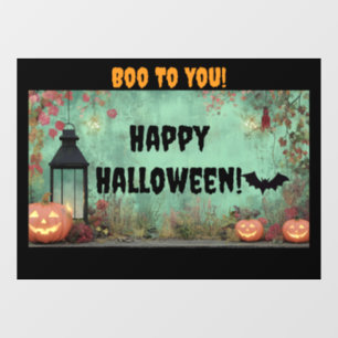 Autocollant Pour Fenêtre Autocollant de fenêtre Halloween « Boo To You »