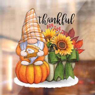 Autocollant Pour Fenêtre Automne belle collection populaire Thanksgiving