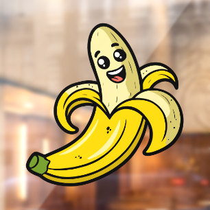 Autocollant Pour Fenêtre Banane
