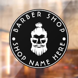 Autocollant Pour Fenêtre Barber Shop