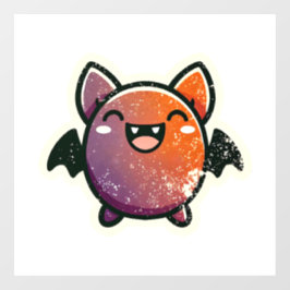 Autocollant Pour Fenêtre Bauve-souris - Halloween