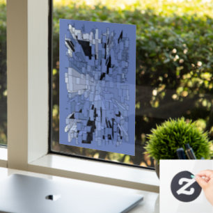 Autocollant Pour Fenêtre Blue violet