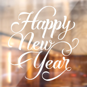 Autocollant Pour Fenêtre Bonne année