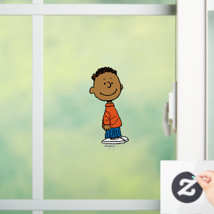 Autocollant Pour Fenêtre cacahuètes   Franklin Smile