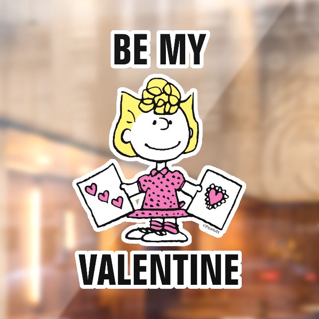 Autocollant Pour Fenêtre cacahuètes | Saint Valentin | Sally Valentines (Feuille 2)