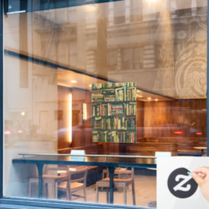 Autocollant Pour Fenêtre cadeau amoureux de bibliothèque cool