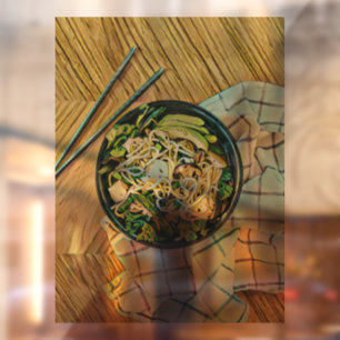 Autocollant Pour Fenêtre cadeau d'anniversaire Ramen