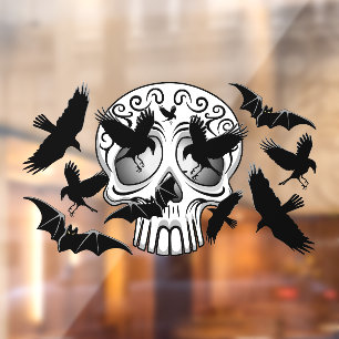 Autocollant Pour Fenêtre Calaveras décoratives Halloween