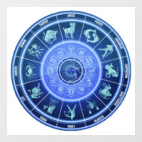 cale de roue astrologique