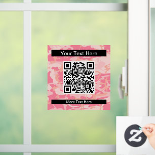 Autocollant Pour Fenêtre Camouflage Rose, Camouflage, Militaire, Armée