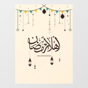 Autocollant Pour Fenêtre Carte plate