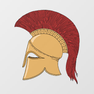 Autocollant Pour Fenêtre Casque Corinthien