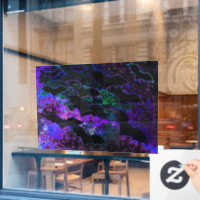 Chauves-souris en vol Neon Purple