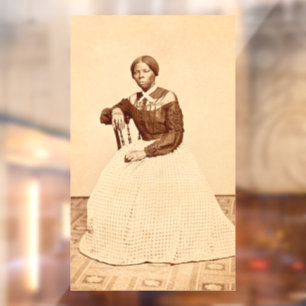 Autocollant Pour Fenêtre Chemin de fer clandestin Abolitionniste Harriet Tu