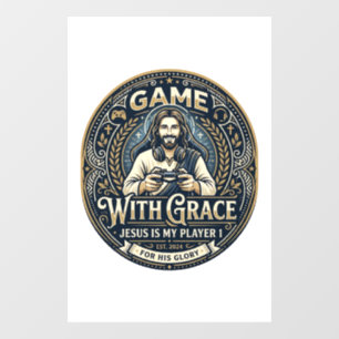 Autocollant Pour Fenêtre Chemise Vintage Jesus Pickleball Graphique Chrétie