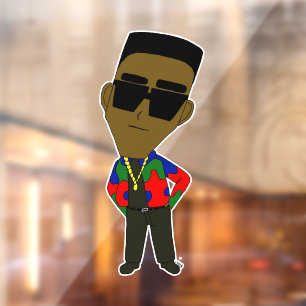 Autocollant Pour Fenêtre chibi