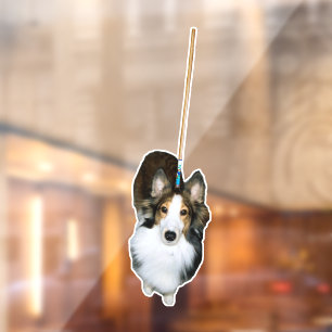 Autocollant Pour Fenêtre Chien à la broche