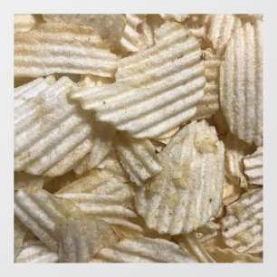 Autocollant Pour Fenêtre Chips de pommes de terre