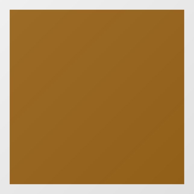 Autocollant Pour Fenêtre CINNAMON CAFÉ (couleur solide) (Feuille)