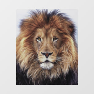 AUTOCOLLANT POUR FENÊTRE CLINIÈRE DE LA FENÊTRE LION