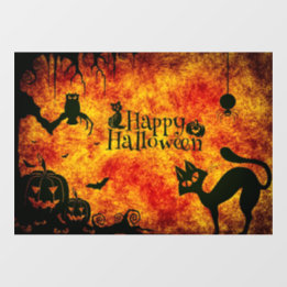 Autocollant Pour Fenêtre Clôture de fenêtre des critères d'Halloween