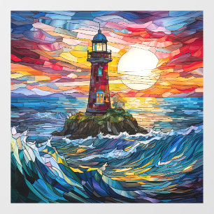Autocollant Pour Fenêtre Clôture de fenêtre du phare