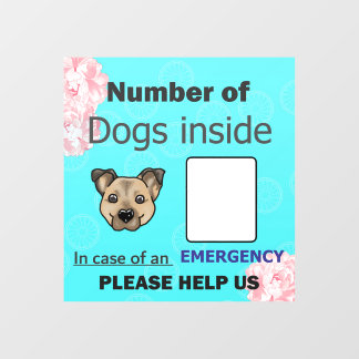 Autocollant Pour Fenêtre Clôture de fenêtre d'urgence pour animaux