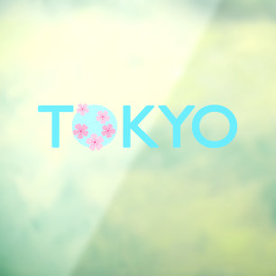 Autocollant Pour Fenêtre Clôture de fenêtre Tokyo