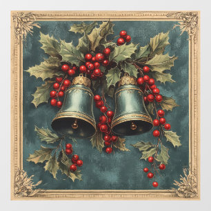 Autocollant Pour Fenêtre Clôture de fenêtre Vintage Noël