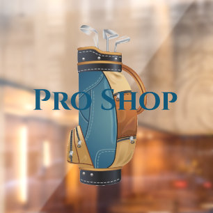 Autocollant Pour Fenêtre Clôture de la fenêtre de conception du sac de golf