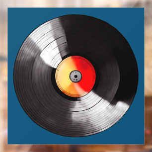 Autocollant Pour Fenêtre Clôture de la fenêtre d'enregistrement de vinyle