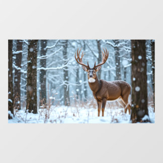 Autocollant Pour Fenêtre Clôture de la fenêtre d'hiver