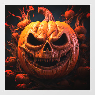 Autocollant Pour Fenêtre Clôture éffrayante de fenêtre Halloween
