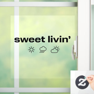 Autocollant Pour Fenêtre Clouage de fenêtre de Sweet Livin