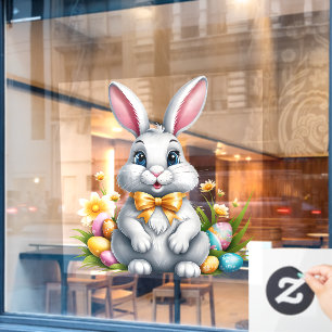 Autocollant Pour Fenêtre Clouage de la fenêtre Bunny de Pâques