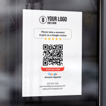 Code QR de Google Avis Évaluez mon entreprise 5 ét