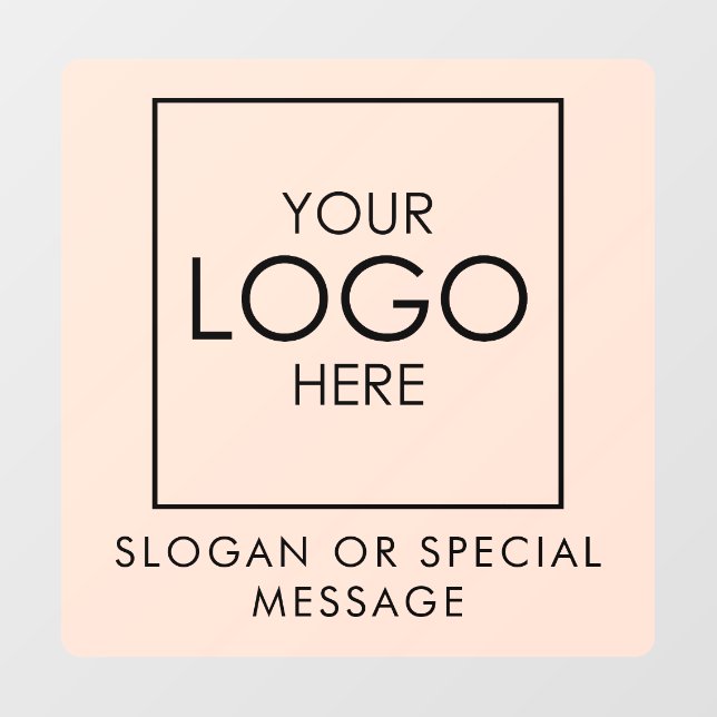 Autocollant Pour Fenêtre Code QR des médias sociaux Connectez-vous avec nou (Feuille)