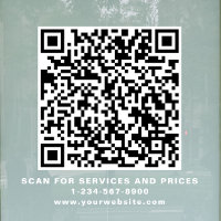 Créez votre code QR pour l'entreprise en blanc
