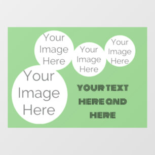 Autocollant Pour Fenêtre créez votre propre collage photo