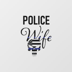 Autocollant Pour Fenêtre Décalage de voiture de femme de police