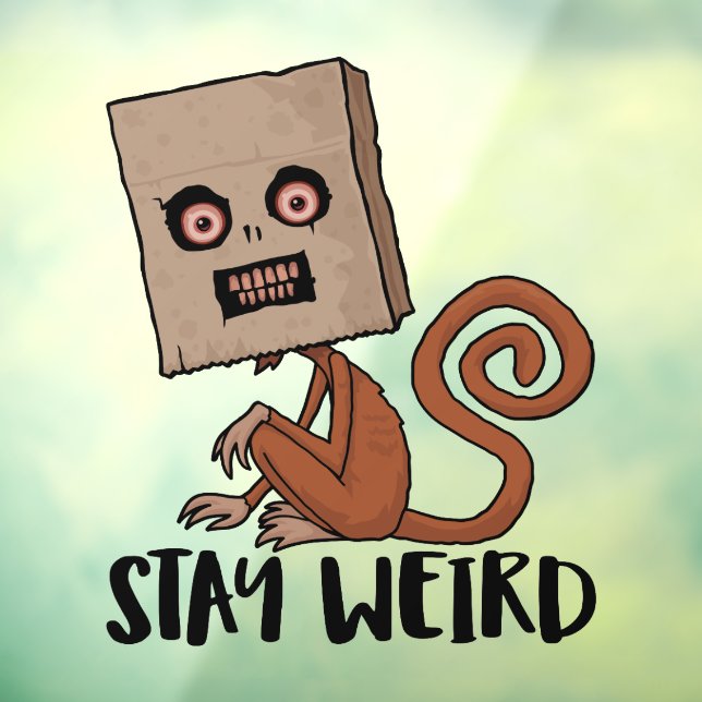 Autocollant Pour Fenêtre diable, enfer, mignon, démon, mal, satan, hallowee (Feuille 3)