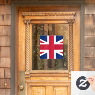 Autocollant Pour Fenêtre Drapeau anglais patriotique
