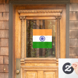 Autocollant Pour Fenêtre Drapeau de l'Inde