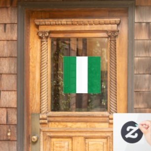 Autocollant Pour Fenêtre Drapeau du Nigeria