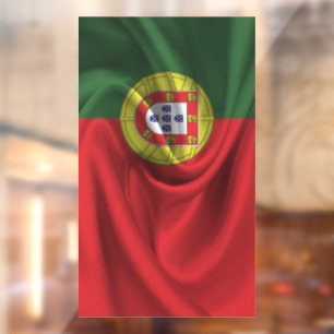 Autocollant Pour Fenêtre Drapeau Portugal