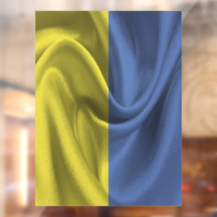 Autocollant Pour Fenêtre Drapeau Ukraine