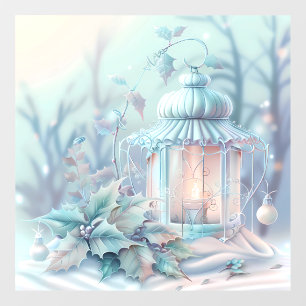 Autocollant Pour Fenêtre Dreamy lanterne de Noël serrer