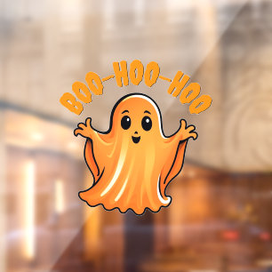 Autocollant Pour Fenêtre Drôle Fantôme Boo Halloween